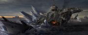 WW4 carrier sunk