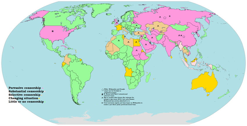 Internet Censorship World Map.svg
