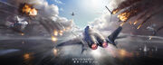 WW4 air and sea combat