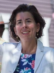 Former U.S Secretary of Commerce Gina Raimondo from Rhode Island