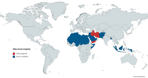 Shia Sunni majority 