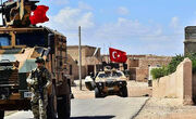Turkish armored cars deployed in rural Libya