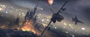 WW4 airstrikes