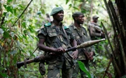 Congolese patrol in Goma 