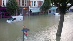 Condition of London during the Great Tidal.