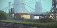 Houses next to Antimatter reactors,2380