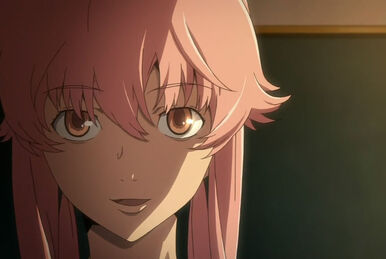 The fact that I didn't notice this while watching it just makes it even  more terrifying. (Yuno from Mirai Nikki) : r/anime