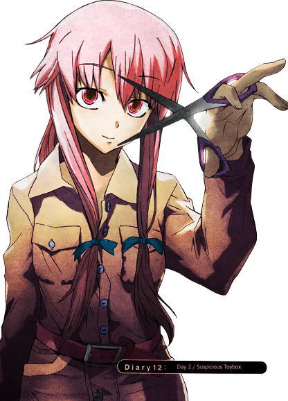 Free: Yuno Gasai Future Diary Yukiteru Amano Anime, Anime transparent  background PNG clipart - nohat.cc