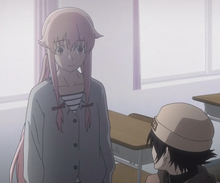 mirai nikki - How did Yuno become alive again? - Anime & Manga