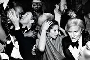 Triple H parties at Studio 54 with Andy Warhol's Factory crew.