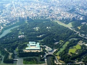 The Imperial Palace in Tokyo.