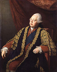 Prime Minister Lord North.