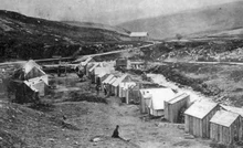 Morelos mining camp.