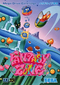 Super Fantasy Zone - Complet Sur Sega Megadrive - Bon état