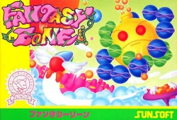 Jeu Fantasy Zone - Sega Master System - 1988 - Complet - Très Bon état