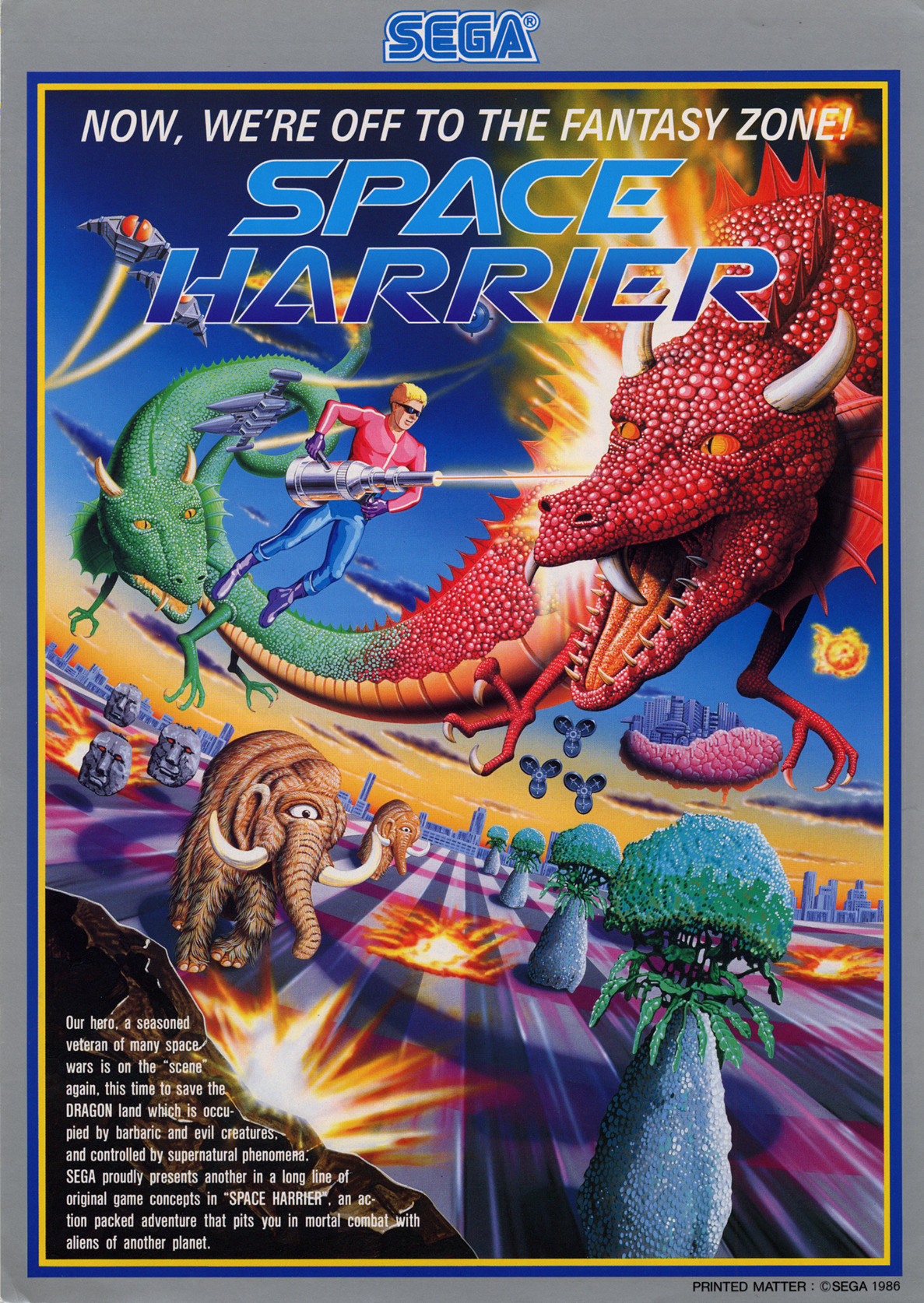 Space Harrier | Fantasy Zone Database Wiki | Fandom