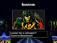 Beastman's ending portrait.