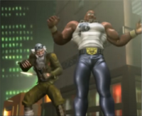 Silver is no match for Chain's tough body!