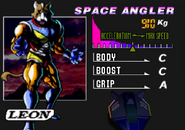 Leon's Stat Screen in F-Zero X.