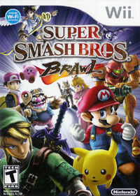 Super smash bros brawl boxart