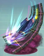 The Blue Falcon Final Smash seen in Super Smash Bros. Brawl.