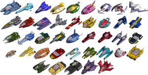 F-Zero GX machines