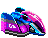 Blue Falcon F-Zero 99 Decal 4 color 10