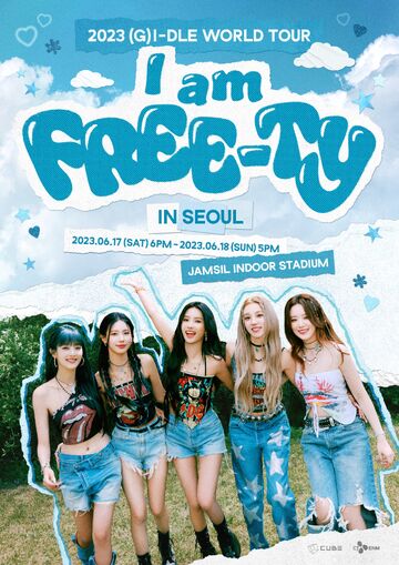 (G)I-DLE  I am FREE-TY ブルーレイ gidle 231219 2023 (G)I-DLE WORLD TOUR [I am FREE-TY] IN SEOUL DVD