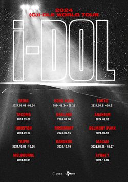 (G)I-DLE gidle i-DOL DVD ワルツ 2024 ソウルコン G)I-DLE - iDOL [2024 World Tour in Seoul - DVD] - K PLACE