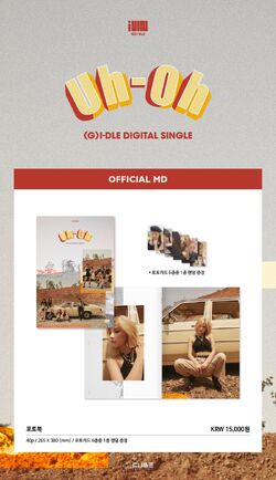 (G)I-DLE　(g)i-dle　i-dle　Uh-Oh　フォトブック G)I-DLE (g)i-dle i-dle Uh-Oh フォトブック G)I-DLE (g)i-dle i