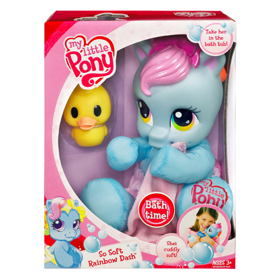 My Little Pony Rainbow Dash Baby G3 Hasbro So Soft Newborn