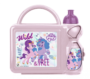 Lunch Box with Sipper Water Bottle Set