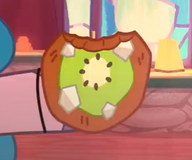 Izzy's half eaten cookie