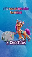 How well do you know the ponies Smoothies