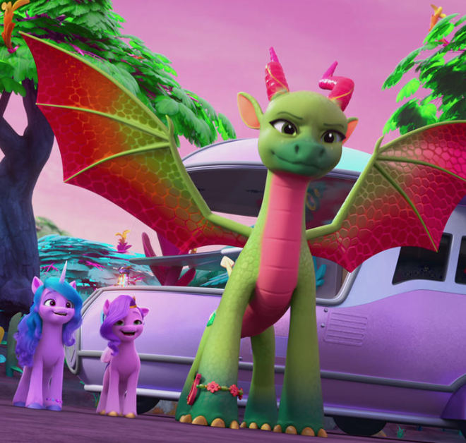Mlp deals dragon pony