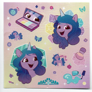 One sticker sheet