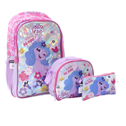 3-in-1 School set. (Including backpack, lunch bag and pencil case)