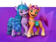 Sunny's updated look, from character.com's banner for MLP