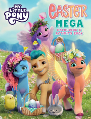 My Little Pony - Mega Colouring Book - Easter Cover