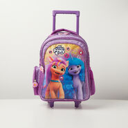 16-inch Trolley Backpack with Izzy Moonbow by First Kid