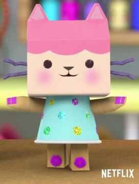 Boxy girl doll house on sale