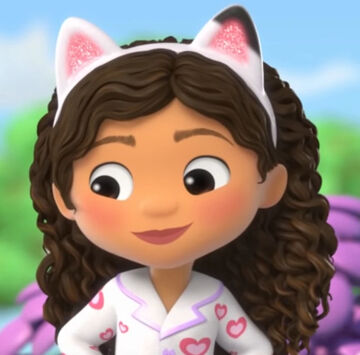 Gabby's Dollhouse, meet Gabby and her friends. Gabby loves cats, cooking  and pretending