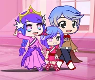 Nandya Sparkle's Family.png (271 KB) Queen Nandya Sparkle with her husband, Prince Autumn Cookies and her daughter, Princess Lovelyza Sparkle Cookies