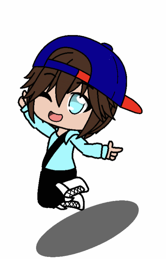 Pixilart - gacha life boy with hat by AriesRam