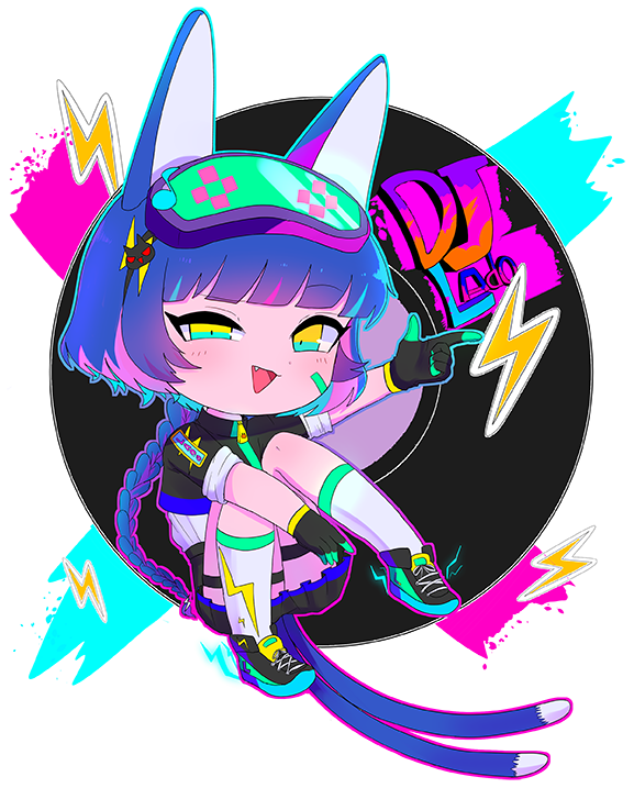 Dj DonkeyChu. (Gacha Club Edition)