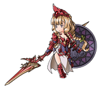 Athena in Granblue Fantasy.