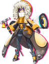 Mana Jujimachi in Sakura Revolution.