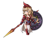 Athena in Granblue Fantasy.