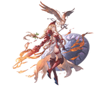Athena in Granblue Fantasy.