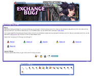Exchange offer page